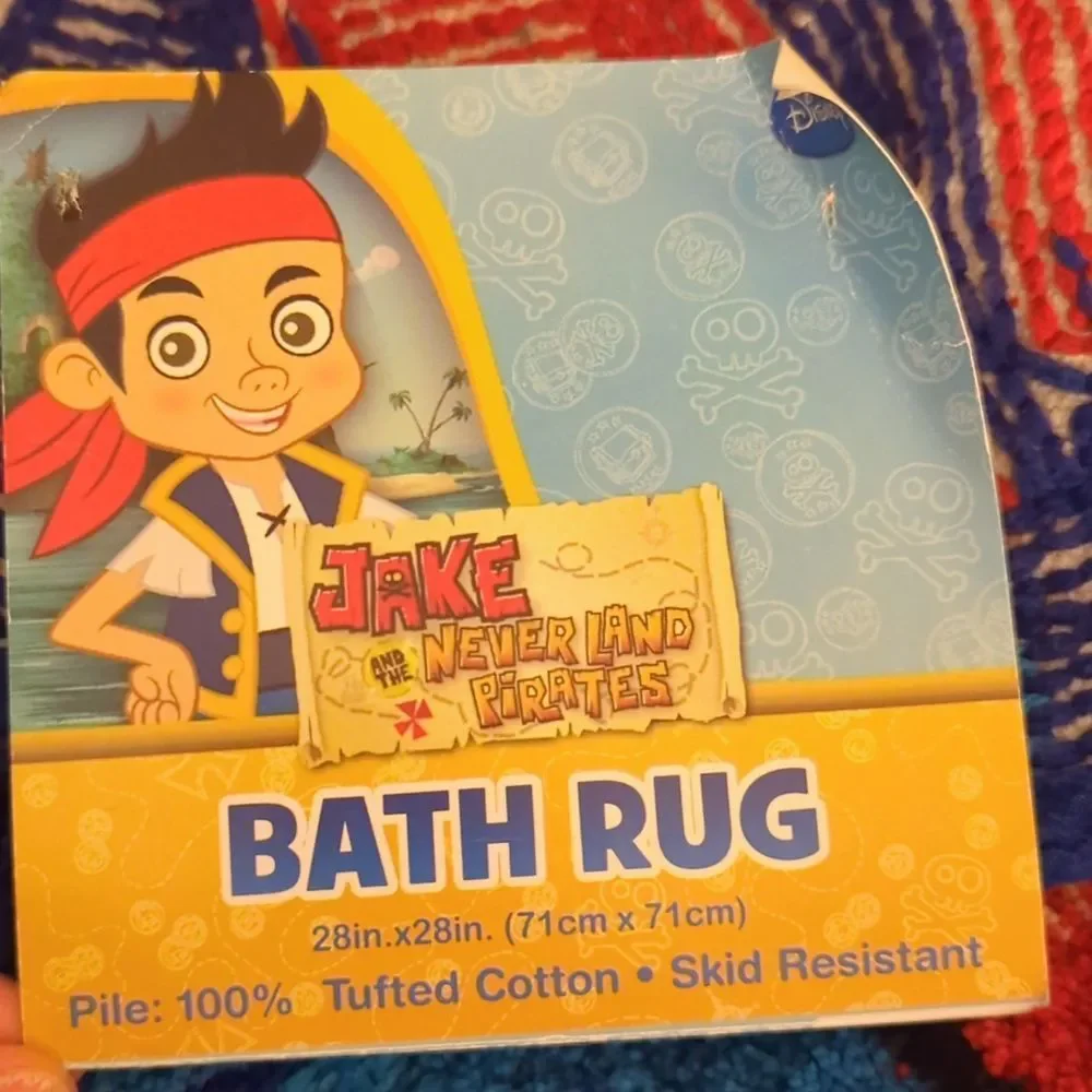 Disney Jake and the Neverland Pirates bath rug NWT‎